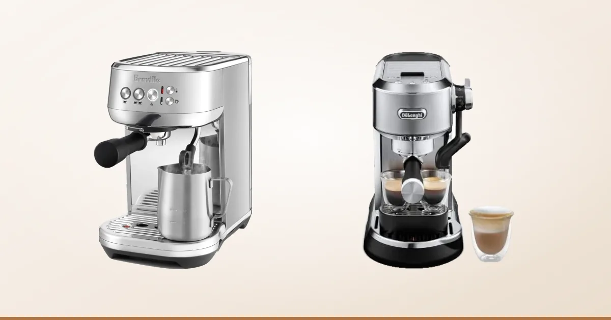 De'Longhi Dedica Maestro Plus vs Breville Bambino Plus