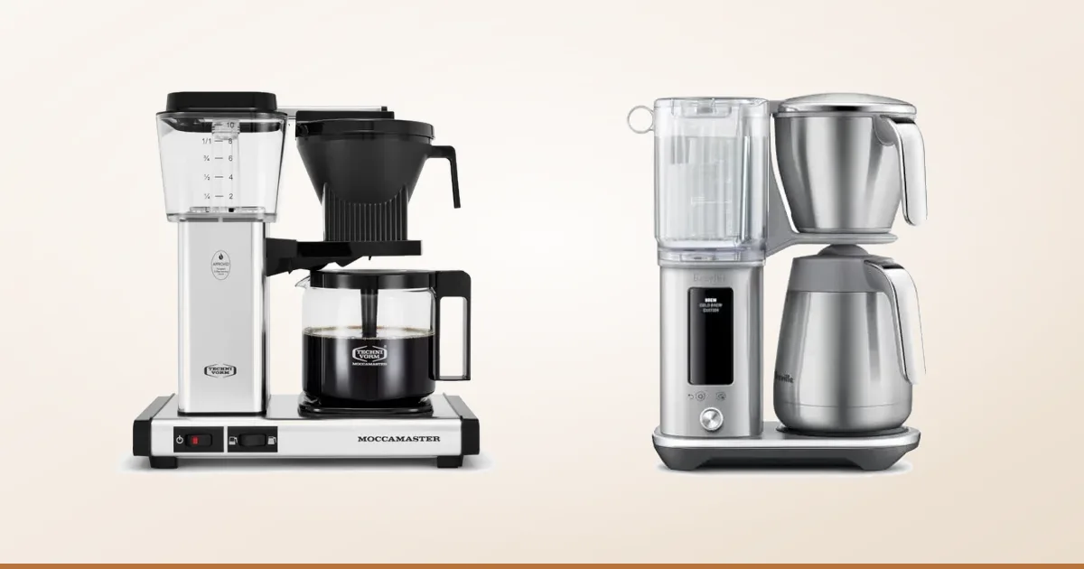Moccamaster vs Breville Luxe Brewer