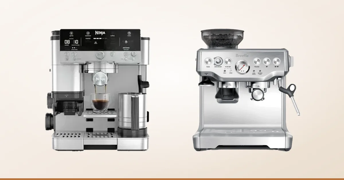 Ninja Luxe Café vs Breville Barista Express